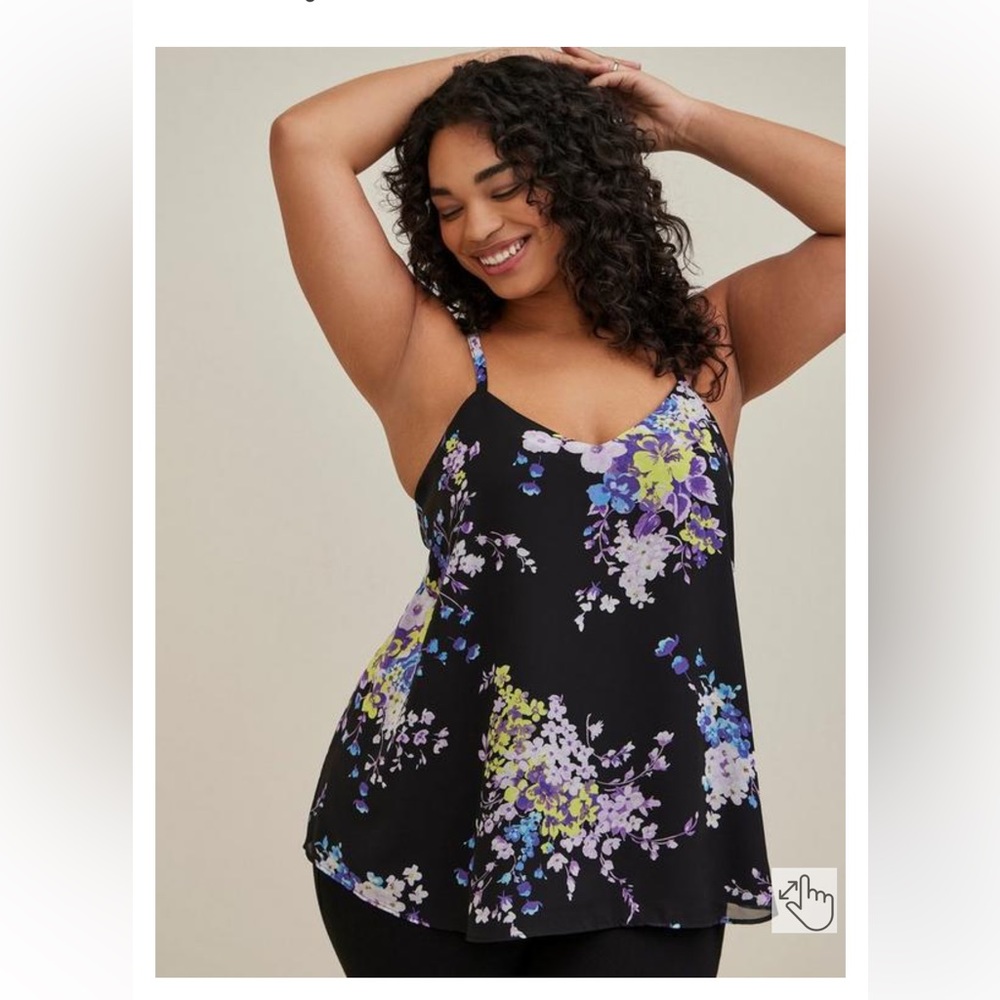 Torrid Sophie floral tank size 3
